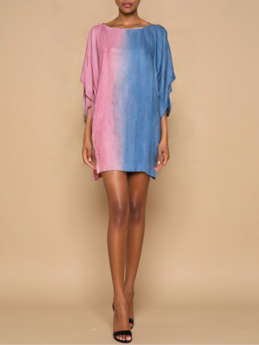 Matin Rose Caftan (Knee)